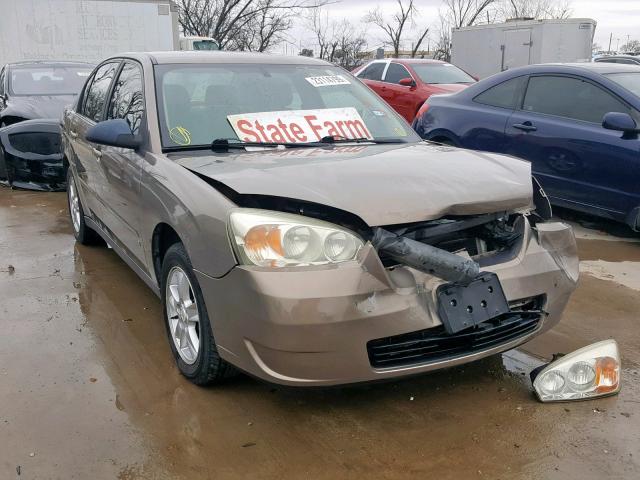 1G1ZS58F47F290377 - 2007 CHEVROLET MALIBU LS BROWN photo 1