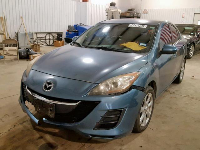 JM1BL1SF5A1129032 - 2010 MAZDA 3 I BLUE photo 2