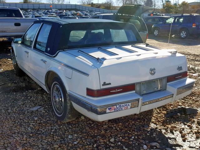 1G6KS5158JU803050 - 1988 CADILLAC SEVILLE WHITE photo 3