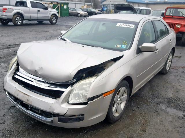 3FAHP07Z48R255089 - 2008 FORD FUSION SE SILVER photo 2