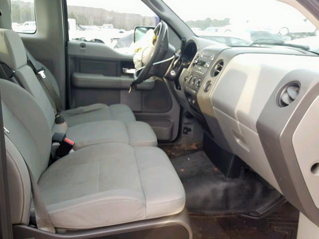 1FTRF02W98KC96157 - 2008 FORD F150 შავი ფოტო 5