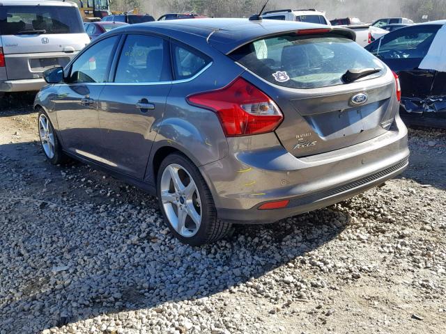 1FADP3N27DL379291 - 2013 FORD FOCUS TITA GRAY photo 3