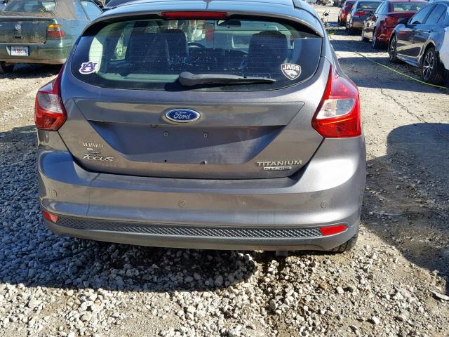 1FADP3N27DL379291 - 2013 FORD FOCUS TITA GRAY photo 9