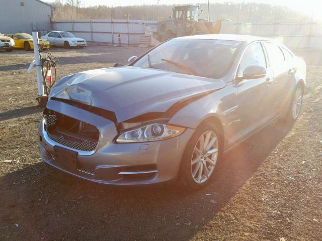 SAJWA1CB3BLV08525 - 2011 JAGUAR XJ BASE SILVER photo 2