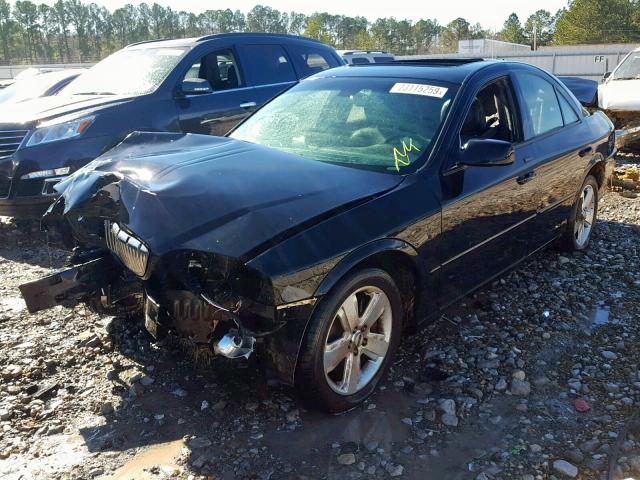 1LNFM87A16Y615450 - 2006 LINCOLN LS BLACK photo 2