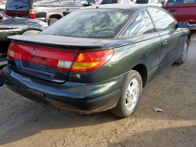 1G8ZY1279YZ160010 - 2000 SATURN SC2 GREEN photo 4