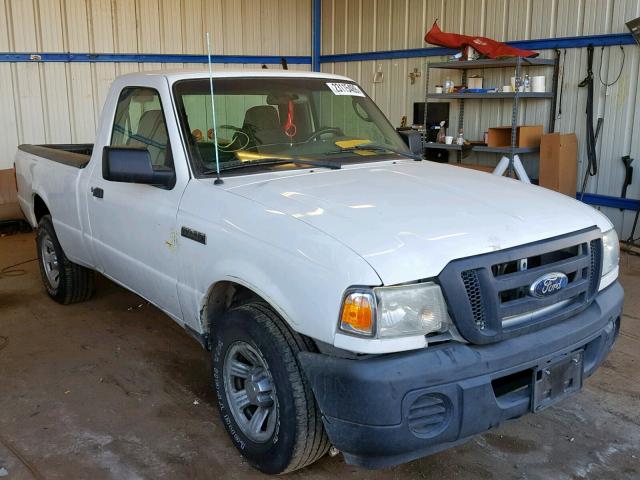 1FTYR10D39PA50378 - 2009 FORD RANGER WHITE photo 1