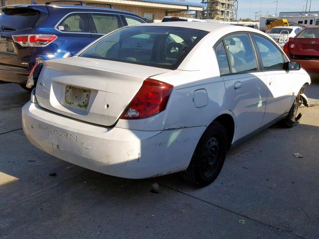 1G8AJ52F74Z106215 - 2004 SATURN ION WHITE photo 4