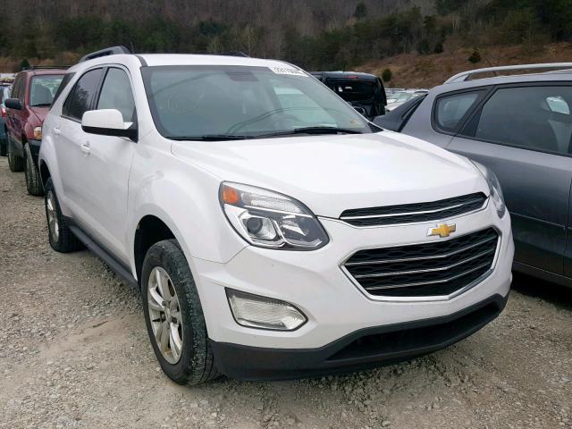 2GNFLFE31G6220280 - 2016 CHEVROLET EQUINOX LT WHITE photo 1