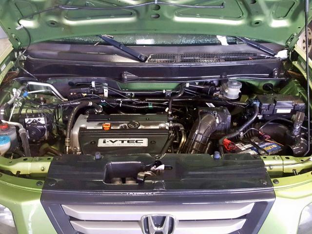 5J6YH28708L001064 - 2008 HONDA ELEMENT EX GREEN photo 7