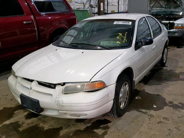 1B3EJ46X7XN682226 - 1999 DODGE STRATUS WHITE photo 2