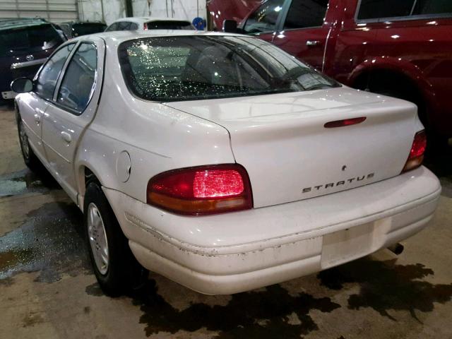 1B3EJ46X7XN682226 - 1999 DODGE STRATUS WHITE photo 3