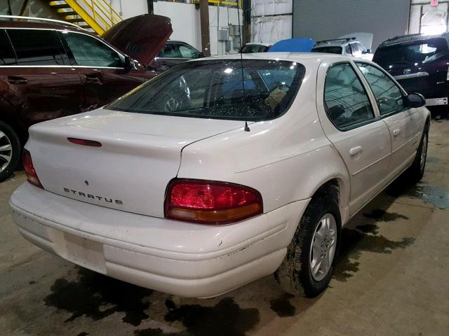 1B3EJ46X7XN682226 - 1999 DODGE STRATUS WHITE photo 4