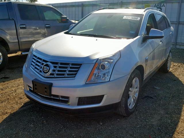 3GYFNAE36FS583545 - 2015 CADILLAC SRX SILVER photo 2