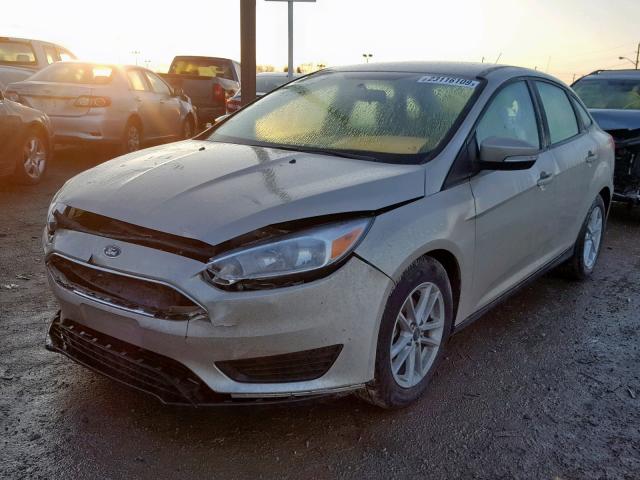 1FADP3F25JL210199 - 2018 FORD FOCUS SE GOLD photo 2