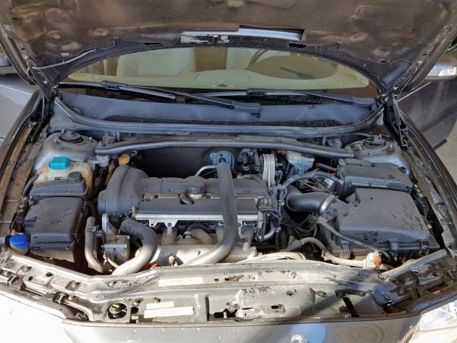 YV1RS592172631061 - 2007 VOLVO S60 2.5T GRAY photo 7