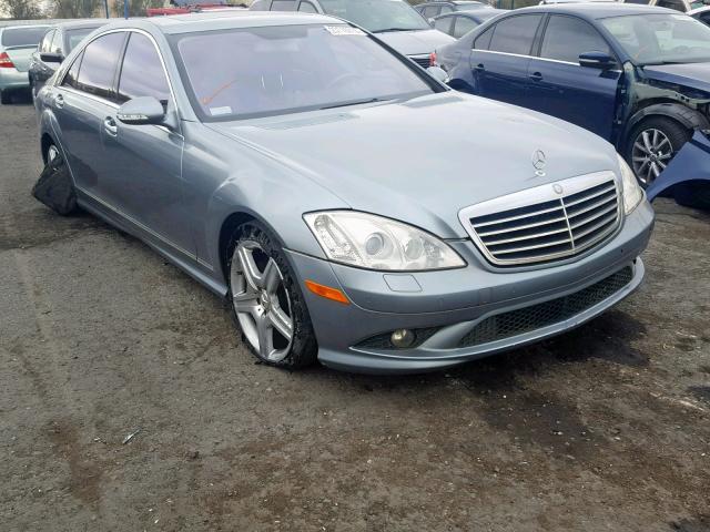 WDDNG71X88A157146 - 2008 MERCEDES-BENZ S 550 GRAY photo 1