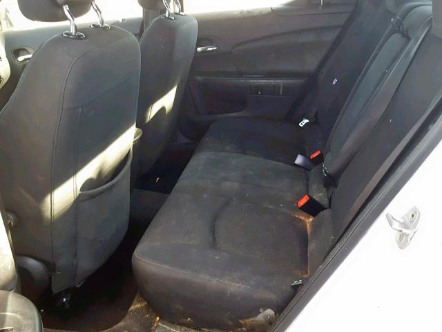 1C3CDZCB9CN291175 - 2012 DODGE AVENGER SX WHITE photo 6