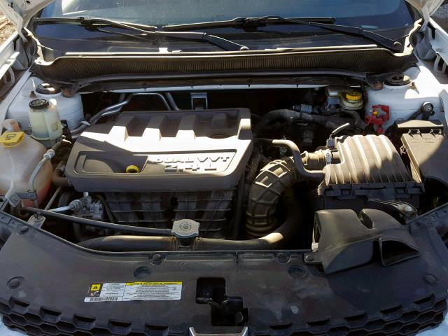 1C3CDZCB9CN291175 - 2012 DODGE AVENGER SX WHITE photo 7