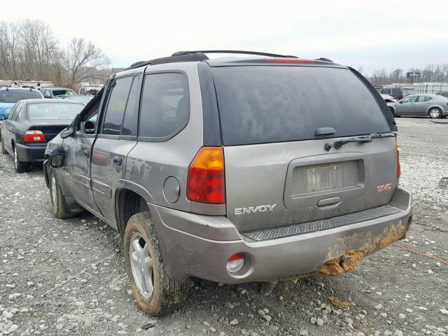 1GKDT13SX52312791 - 2005 GMC ENVOY GRAY photo 3