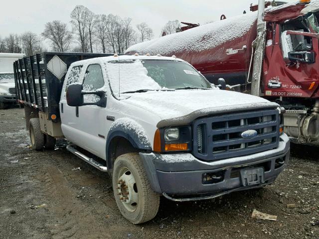 1FDAW57P76EC50717 - 2006 FORD F550 SUPER WHITE photo 1