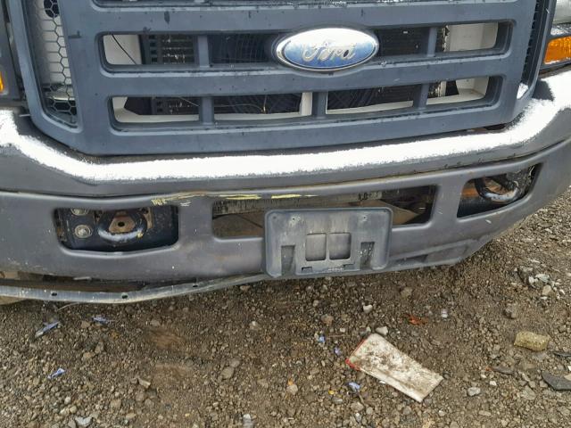 1FDAW57P76EC50717 - 2006 FORD F550 SUPER WHITE photo 9