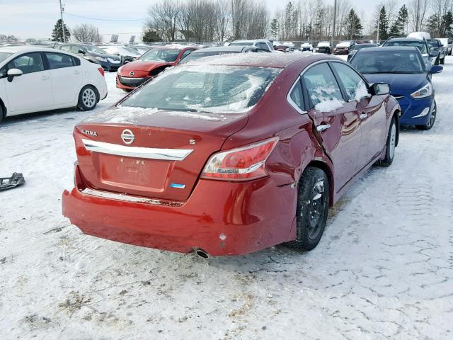 1N4AL3AP8DN403960 - 2013 NISSAN ALTIMA 2.5 RED photo 4