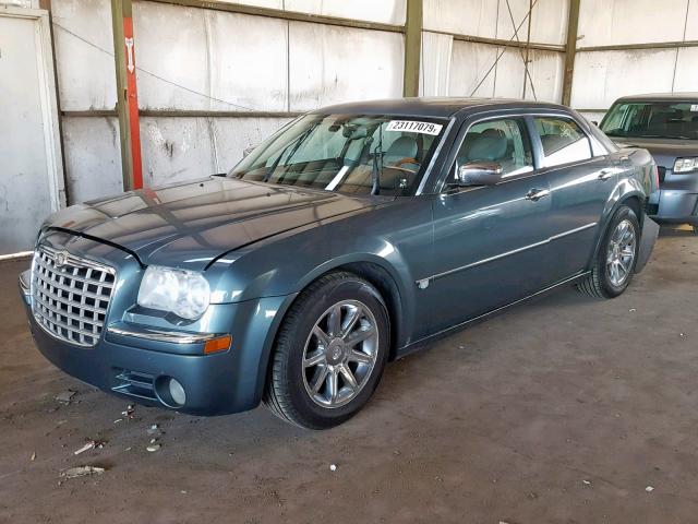 2C3JA63H55H564272 - 2005 CHRYSLER 300C BLUE photo 2