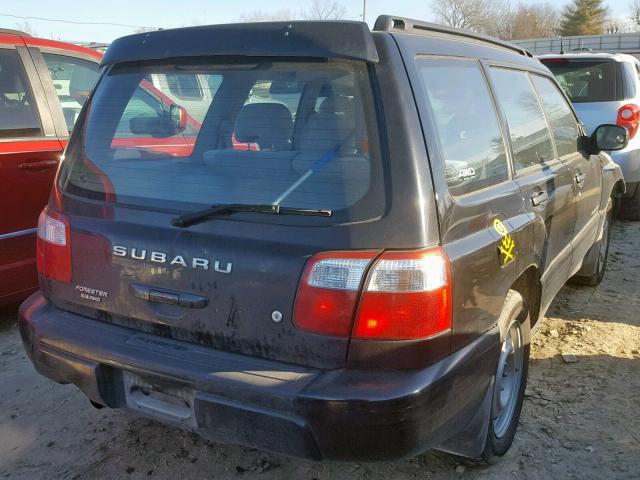 JF1SF65642H715719 - 2002 SUBARU FORESTER S Qara foto 4