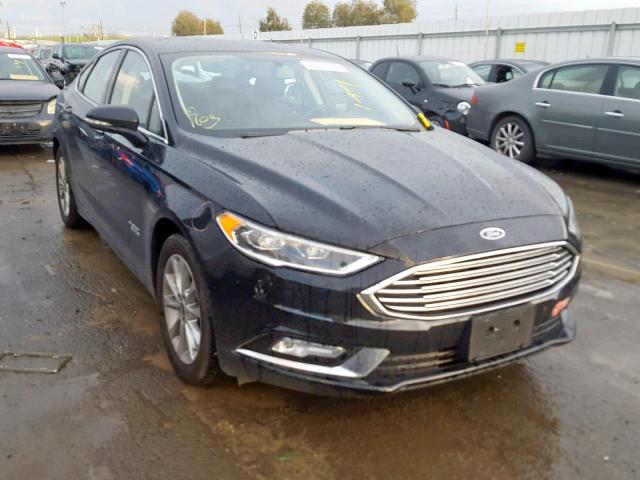 3FA6P0SU8JR211914 - 2018 FORD FUSION TIT BLACK photo 1