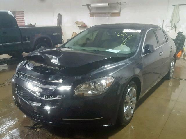 1G1ZD5E08CF180243 - 2012 CHEVROLET MALIBU 2LT BLACK photo 2