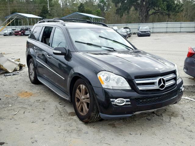 4JGBF71E77A236137 - 2007 MERCEDES-BENZ GL 450 4MA BLACK photo 1