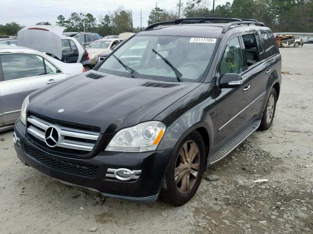 4JGBF71E77A236137 - 2007 MERCEDES-BENZ GL 450 4MA BLACK photo 2