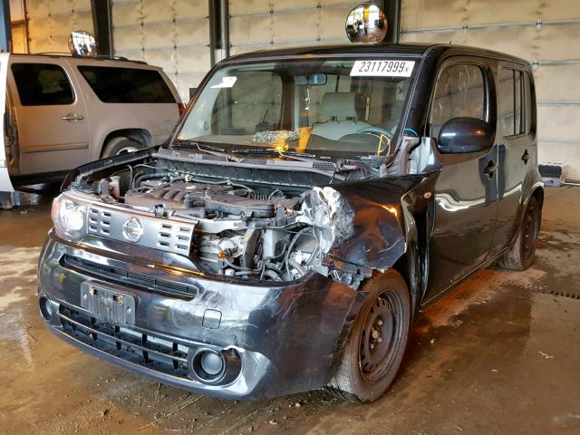 JN8AZ28R19T112136 - 2009 NISSAN CUBE BASE BLACK photo 2