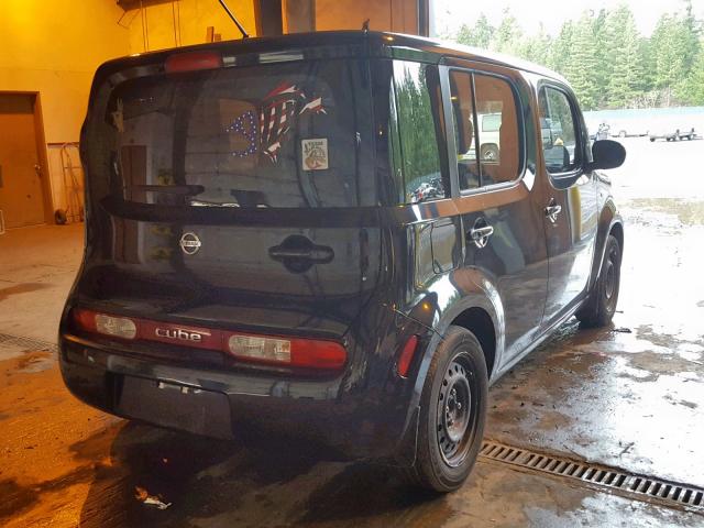 JN8AZ28R19T112136 - 2009 NISSAN CUBE BASE BLACK photo 4