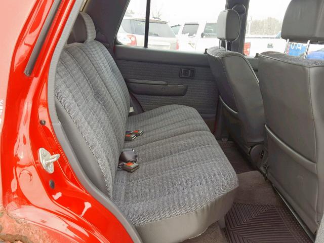 JT3VN39W9S0218249 - 1995 TOYOTA 4RUNNER VN RED photo 6