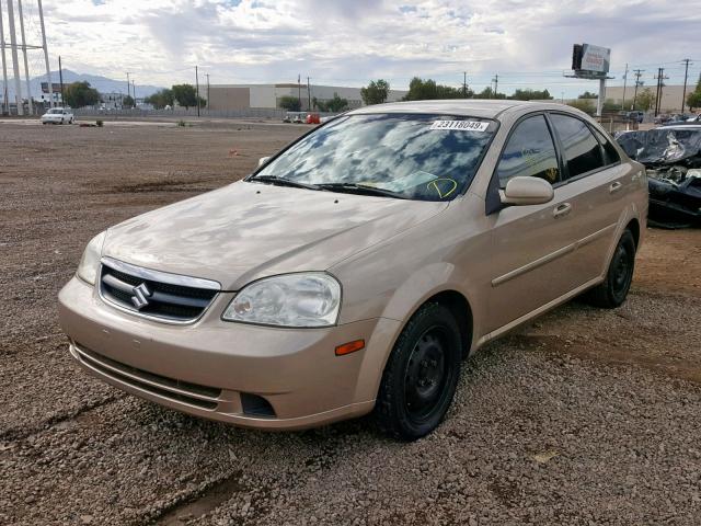 KL5JD56Z56K328108 - 2006 SUZUKI FORENZA GOLD photo 2