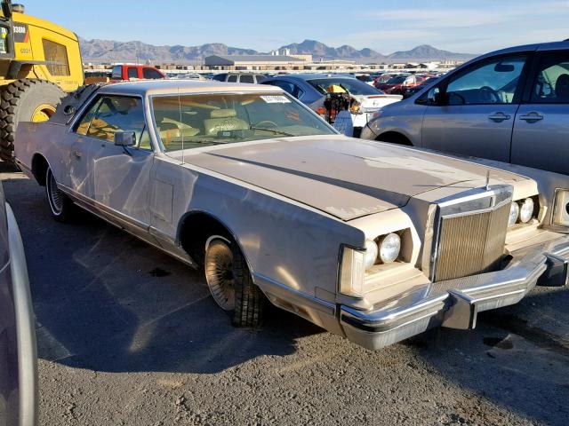 9Y89S684231 - 1979 LINCOLN MARK V TAN photo 1