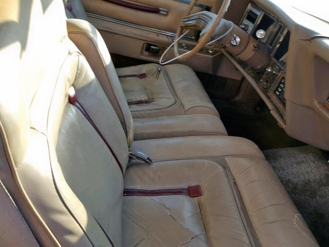 9Y89S684231 - 1979 LINCOLN MARK V TAN photo 5