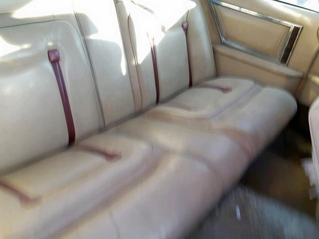 9Y89S684231 - 1979 LINCOLN MARK V TAN photo 6