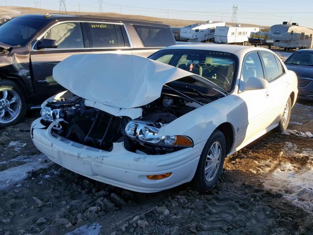 1G4HP52K05U205176 - 2005 BUICK LESABRE CU WHITE photo 2