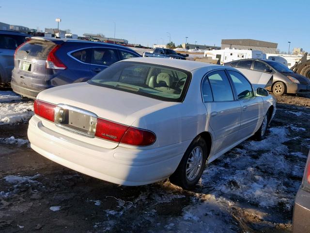 1G4HP52K05U205176 - 2005 BUICK LESABRE CU WHITE photo 4