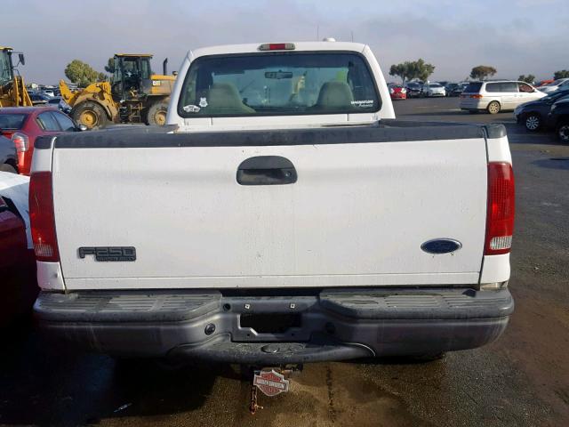 1FTNF21L43EC87763 - 2003 FORD F250 SUPER WHITE photo 6