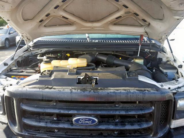 1FTNF21L43EC87763 - 2003 FORD F250 SUPER WHITE photo 7