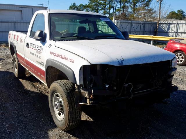 1GTHC24D97E141438 - 2007 GMC SIERRA C25 WHITE photo 1