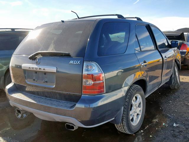 2HNYD18754H535156 - 2004 ACURA MDX TOURIN GRAY photo 4