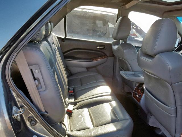 2HNYD18754H535156 - 2004 ACURA MDX TOURIN GRAY photo 6