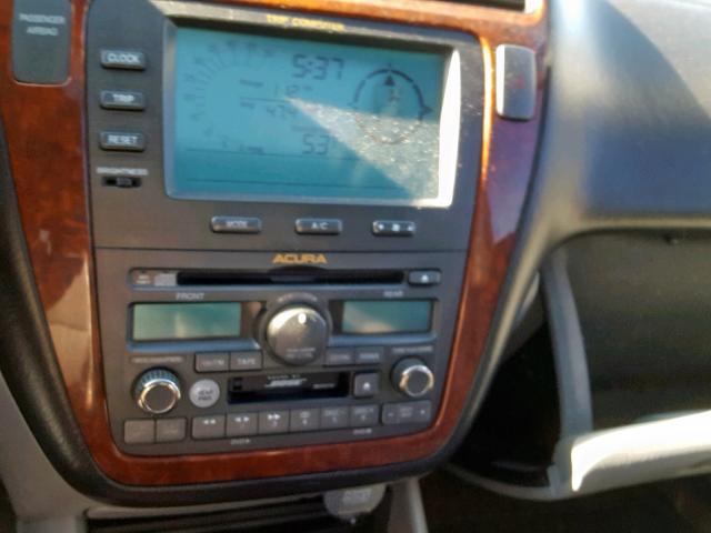 2HNYD18754H535156 - 2004 ACURA MDX TOURIN GRAY photo 9