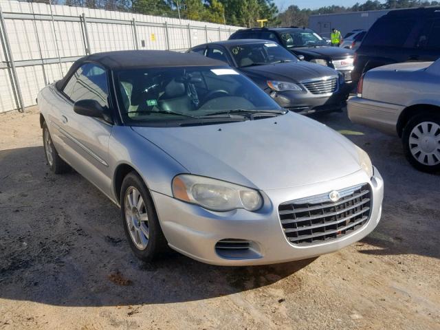 1C3EL75R55N692817 - 2005 CHRYSLER SEBRING GT GRAY photo 1