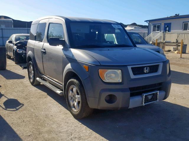 5J6YH18573L005243 - 2003 HONDA ELEMENT EX SILVER photo 1